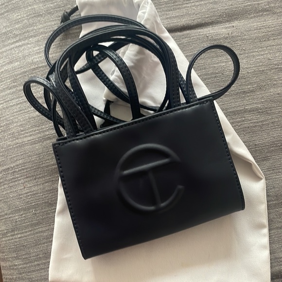 Navy Blue Telfar Bag Small - Picture 8 of 8